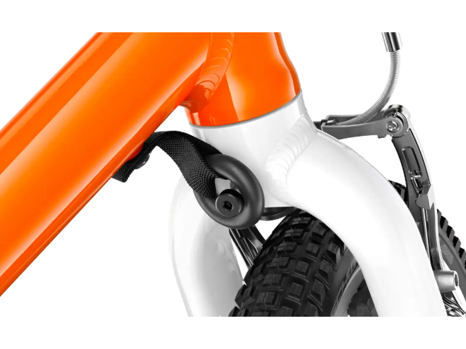 Woom 2 Flamme Orange 14 Kinderfahrrad