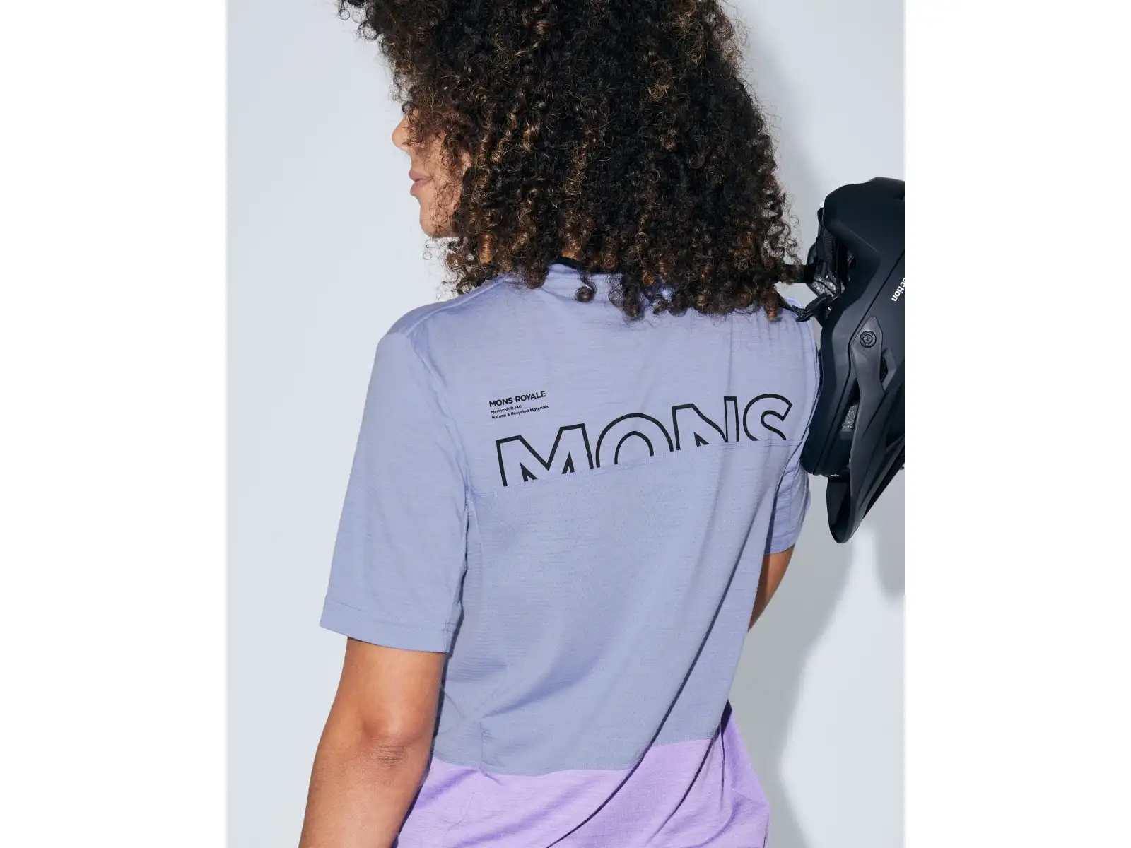 Mons Royale Tarn Merino Damen T-Shirt Kurzarm Skyline / Bloom
