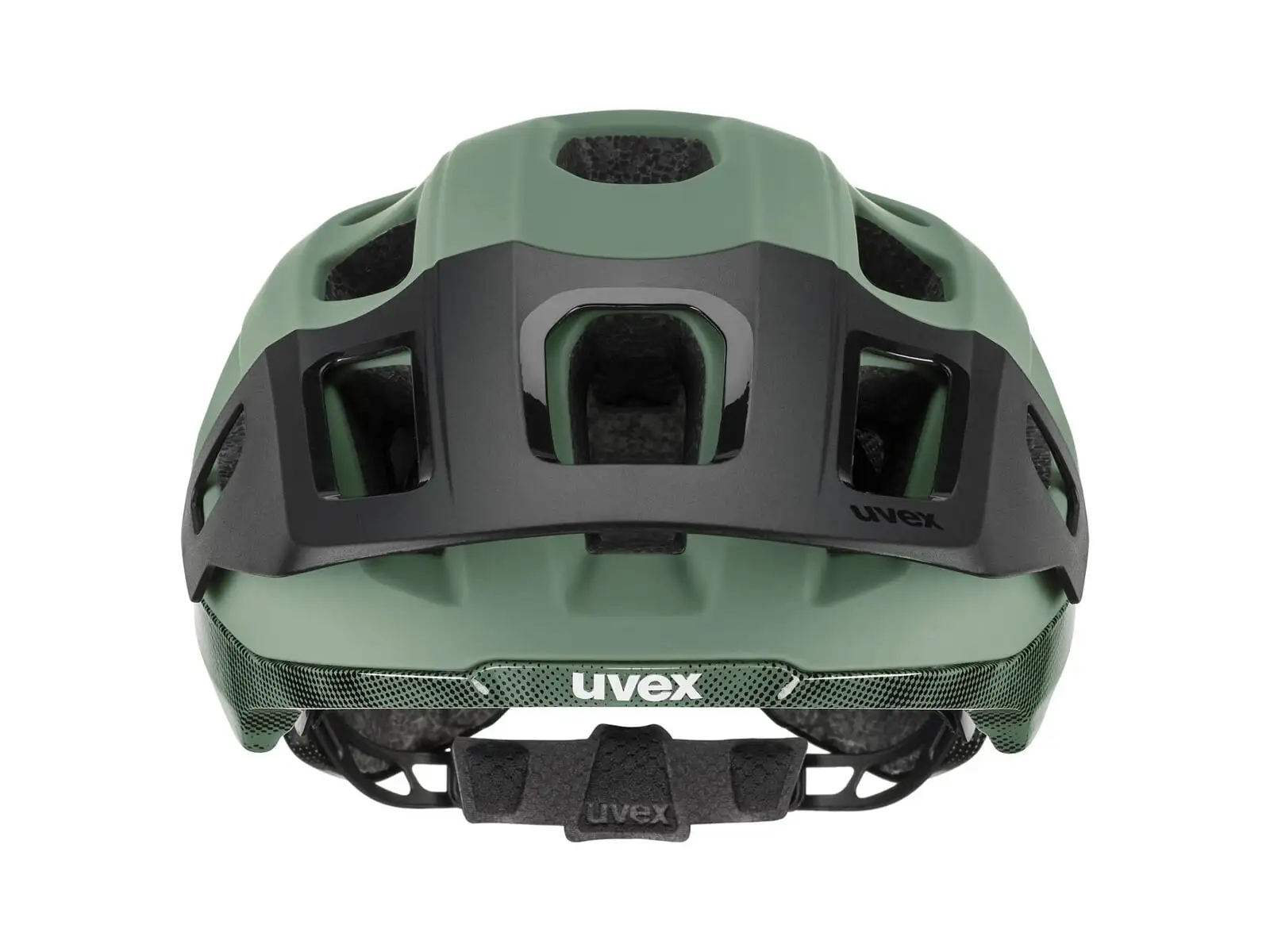 Uvex React Mips Helm Moos Green/Black Matt