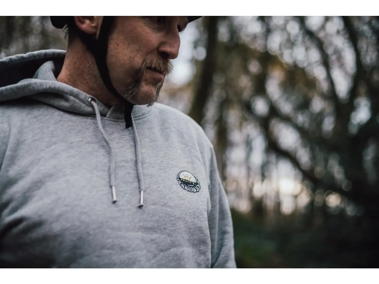 Peatys Pubwear Herrenhoodie mit Kapuze Homebrew / Heather Grey
