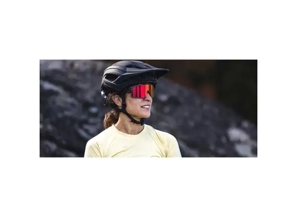 Tifosi Rail Race Sportbrille Satin Vapor/Clarion Red/Clear