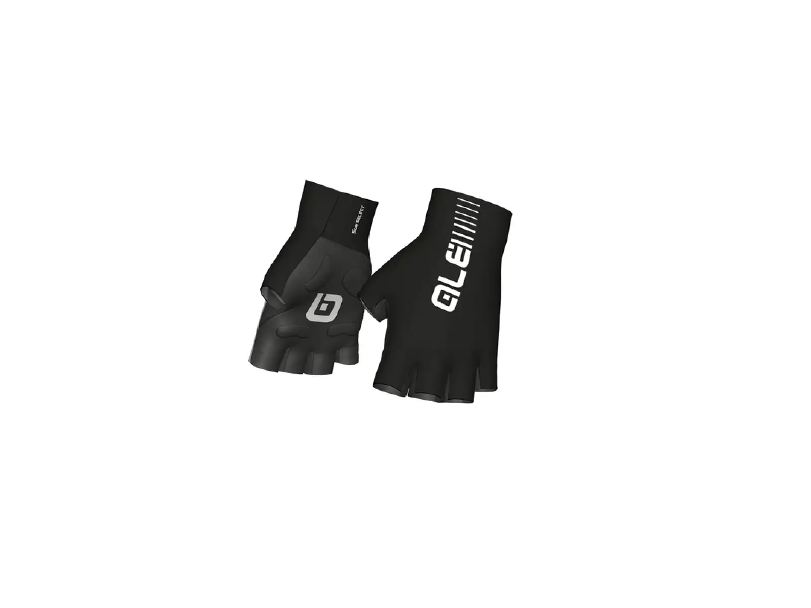 Alé Sunselect Crono Handschuhe Schwarz/Weiß