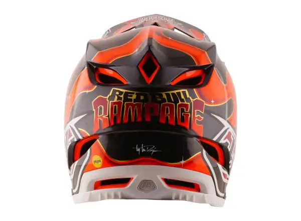 Troy Lee Designs D4 Carbon Red Bull Rampage Helm Dreamland Black