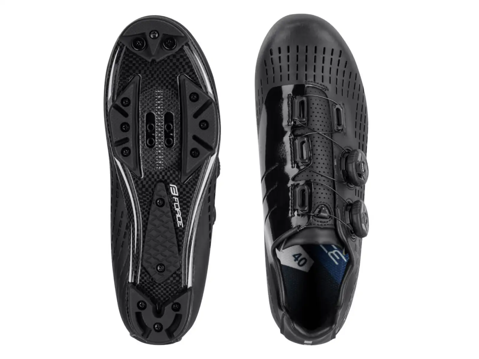 Force Revolt Carbon MTB Herren-Mountainbike-Schuhe Schwarz