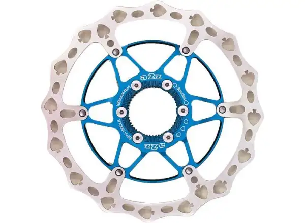 A2Z TY-SPV Centerlock Bremsscheibe 180 mm Blau
