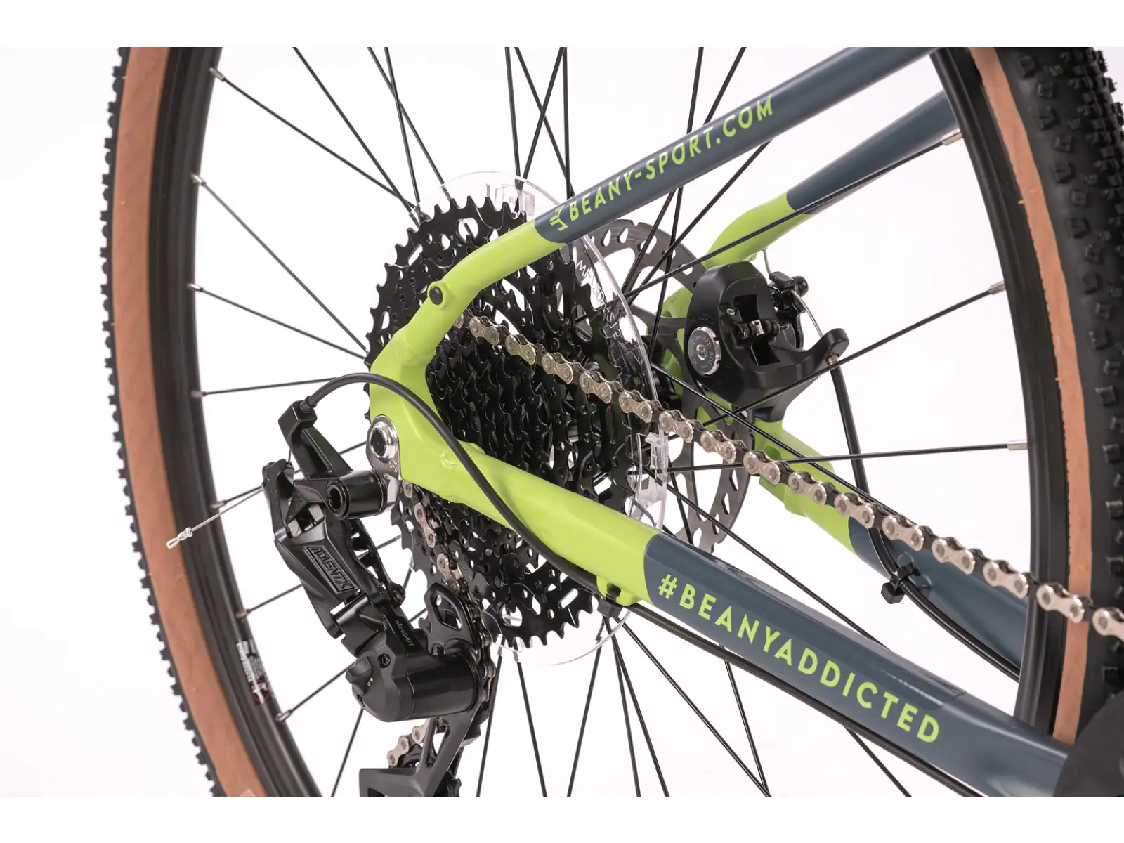 Beany Pulse 700 Kinder-Gravelbike Neon Yellow
