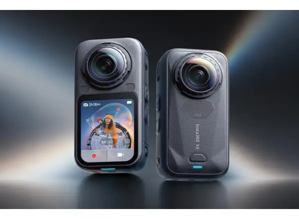 Insta360 X6 Action-Kamera Standard Bundle Black