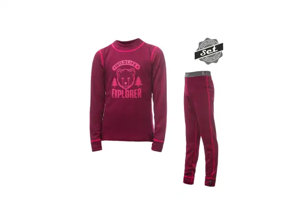 Sensor Double Face Set Wild Kinder Thermoset lang Lilla