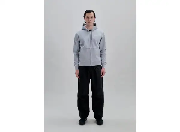 POC Zip Hoodie Kapuzen-Sweatjacke mit Reißverschluss Grey Melange