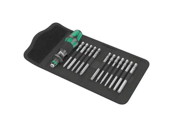 Wera Bicycle Set 2 Fahrrad Bit-Set mit Griff 13-teilig