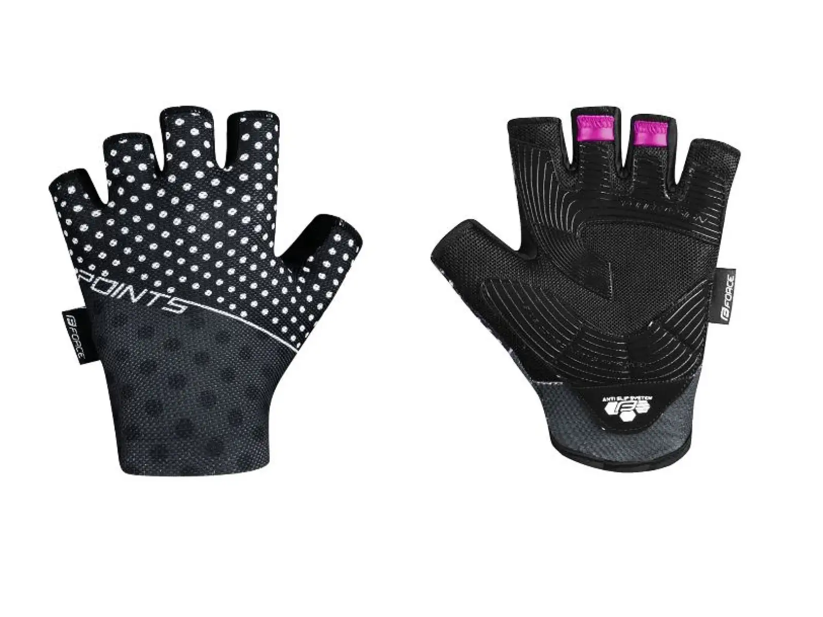 Force Points Lady Handschuhe schwarz/grau