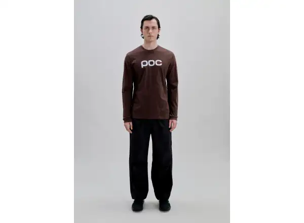 POC L/S Tee Langarm-T-Shirt Bronzite Brown