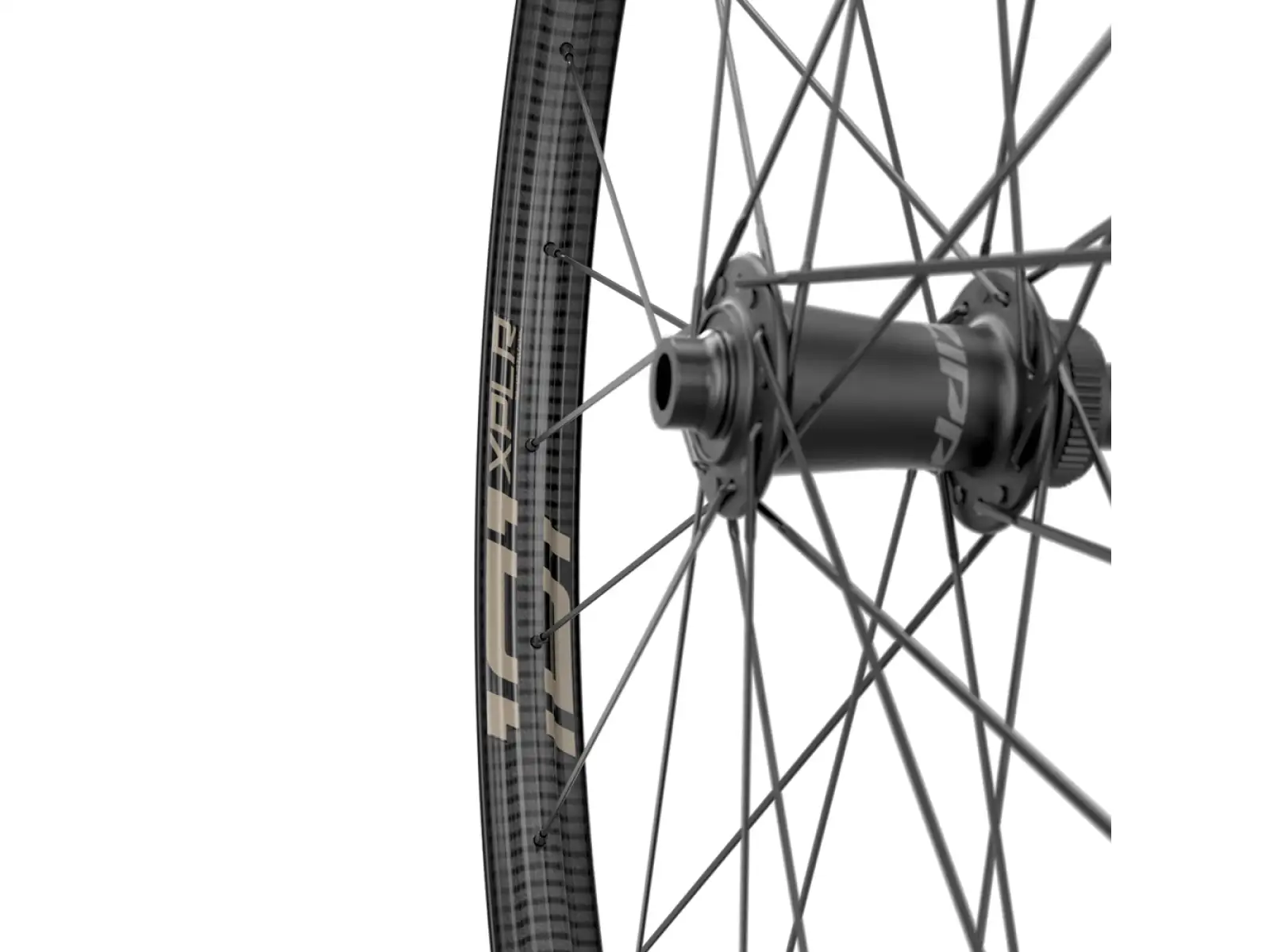 Zipp 101 XPLR Carbon Disc Tubeless CenterLock Vorderrad 12x100 mm Kwiqsand