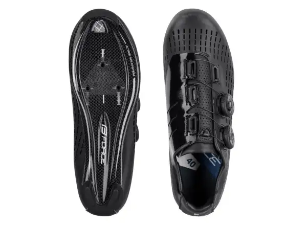 Force Road Revolt Carbon Straßenradschuhe Herren schwarz