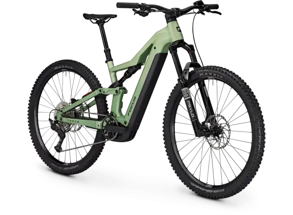 Focus THRON 8 720Wh vollgefedertes E-Bike Mintgrey matt / Artichokegreen matt