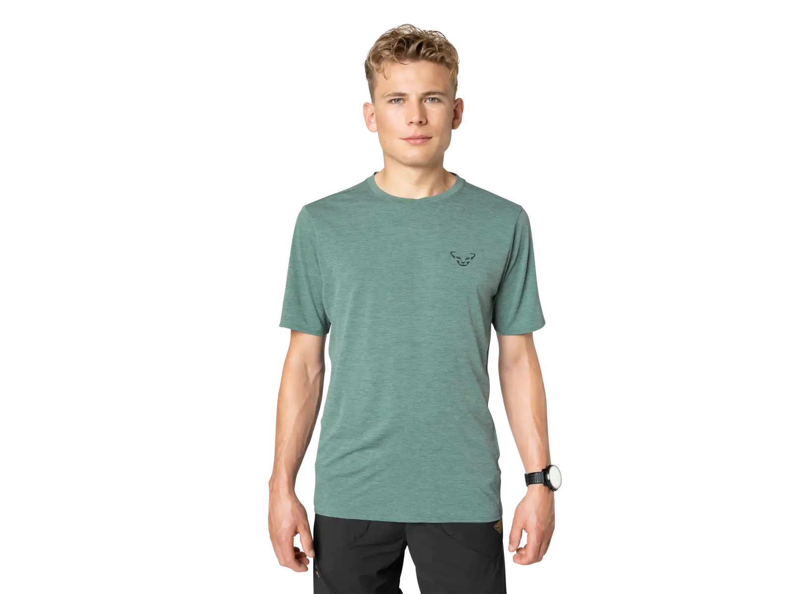 Dynafit Trail Herren Laufshirt Kurzarm Atlantic