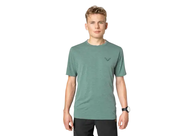 Dynafit Trail Herren Laufshirt Kurzarm Atlantic