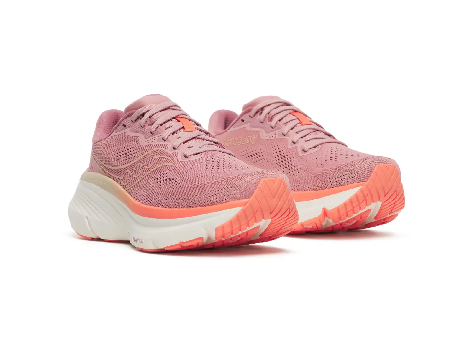 Saucony Guide 19 Damen Laufschuhe Mauve/Salmon
