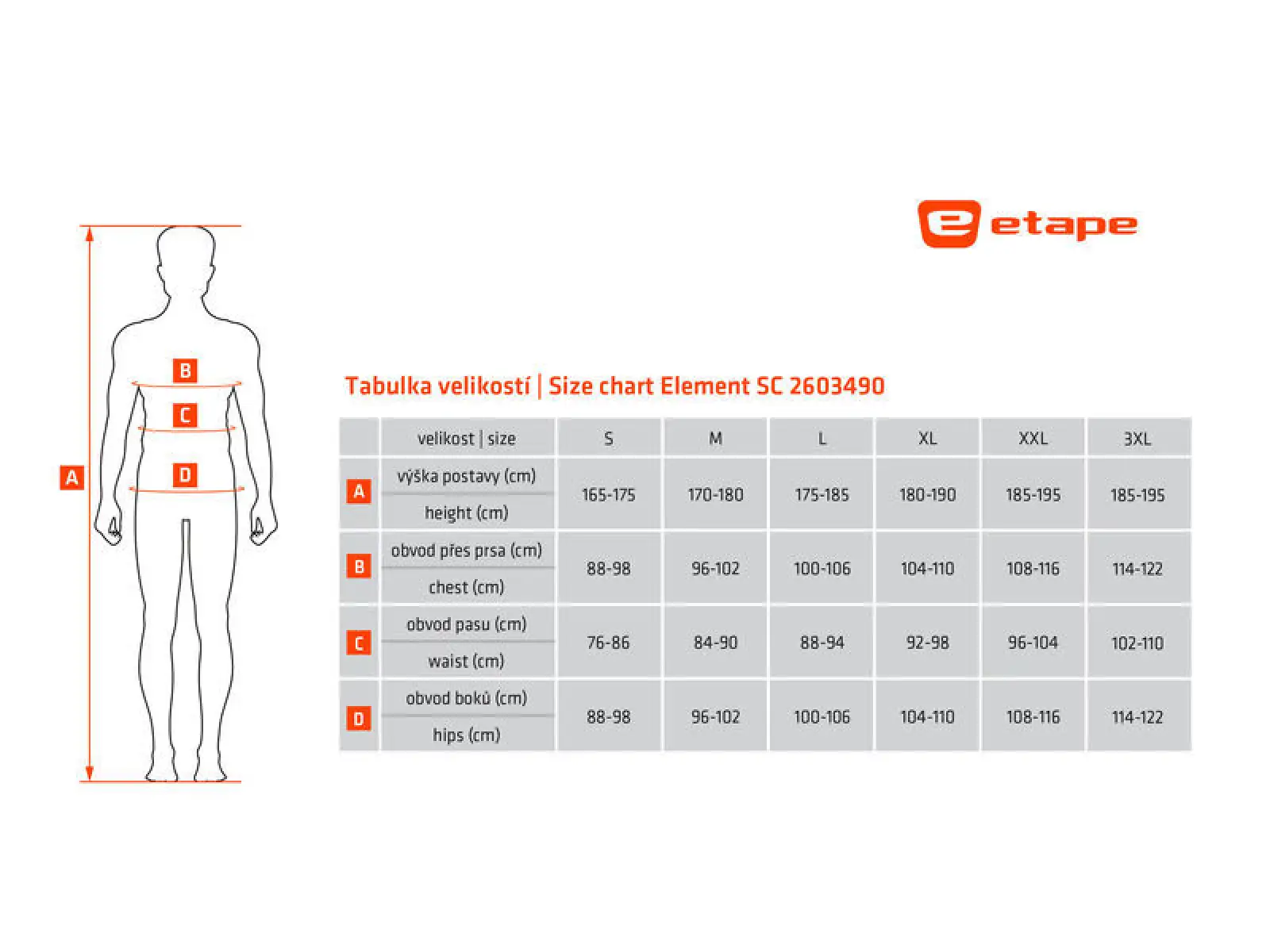 Etape Element SC Herren Funktionsshirt ohne Ärmel weiß