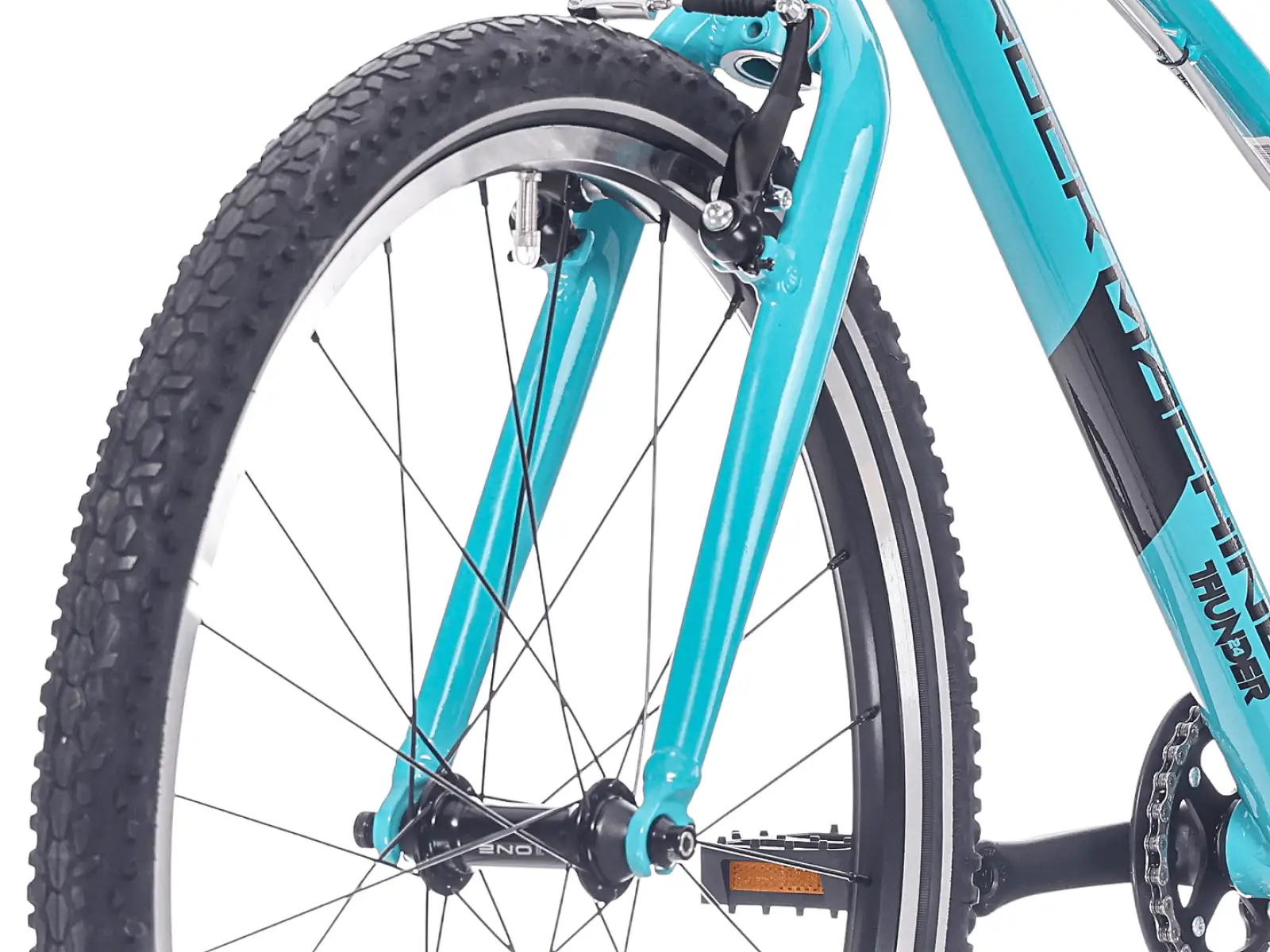 Rock Machine Thunder Jr. 24 VB Kinderfahrrad Jade Blue