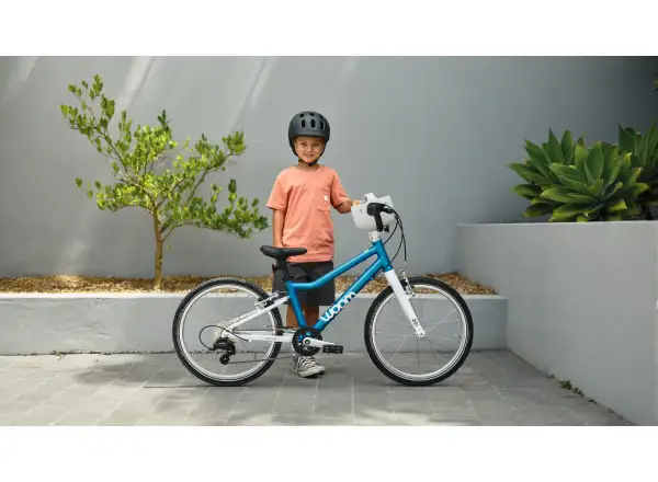 Woom GO 4 Metallic Blue 20 Kinderfahrrad