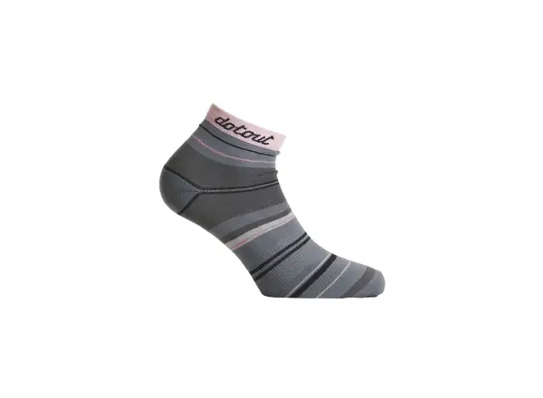 Dotout Ethos Damensocken Grau/Rosa Größe S/M