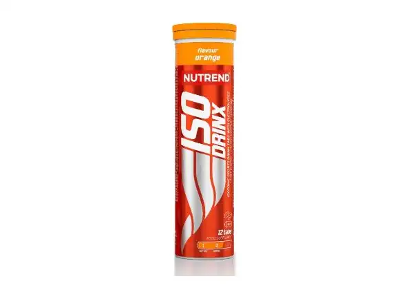 Nutrend Isodrinx Röhrchen 12 Tabletten Orange.