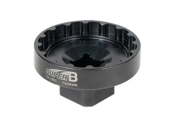 Super B TB-1081 Schlüssel für Montage und Demontage der Innenlagerschale mit O49 mm a 16 Nuten