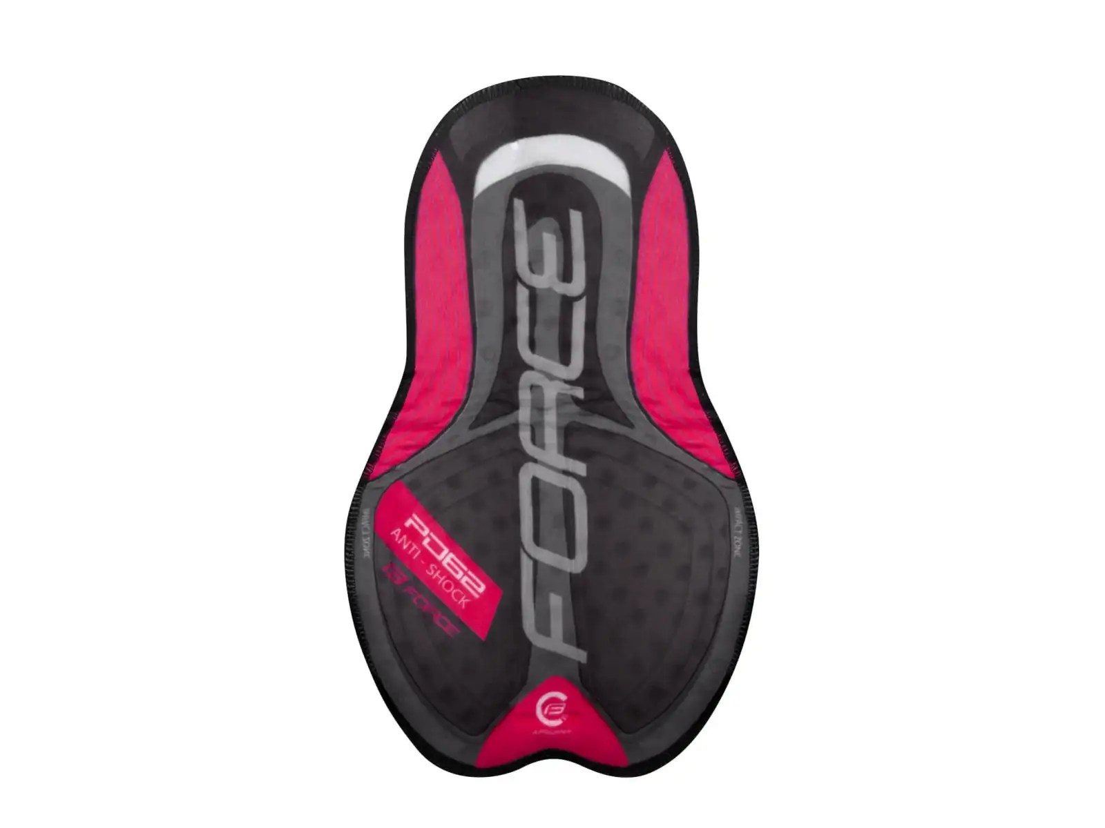 Force Spring Lady Damenhose mit Latz und Polsterung Schwarz