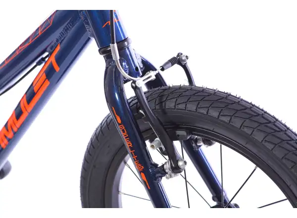 Amulet 16 Mini Superlite Kinderfahrrad Dark Blue Metallic / Orange Shiny
