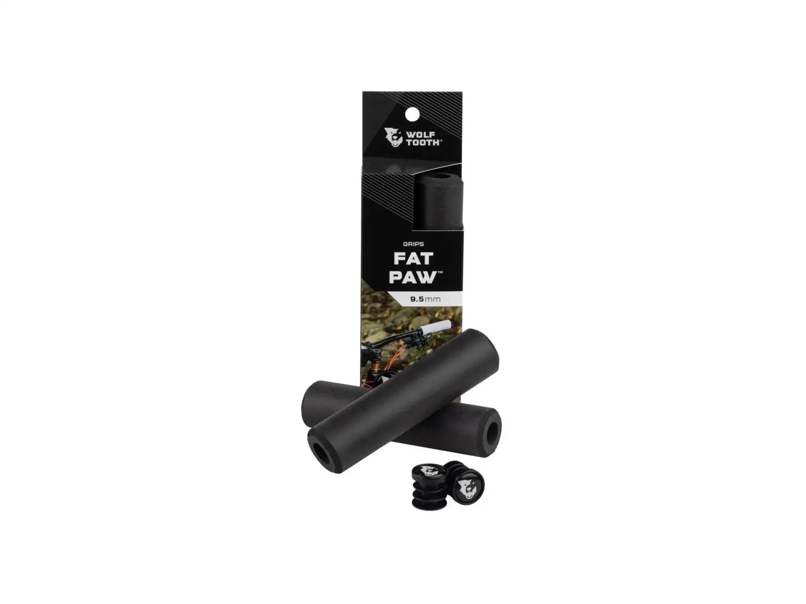 Wolf Tooth FatPaw Griffe 9,5 mm Schwarz