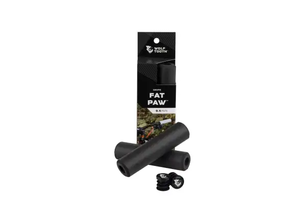 Wolf Tooth FatPaw Griffe 9,5 mm Schwarz
