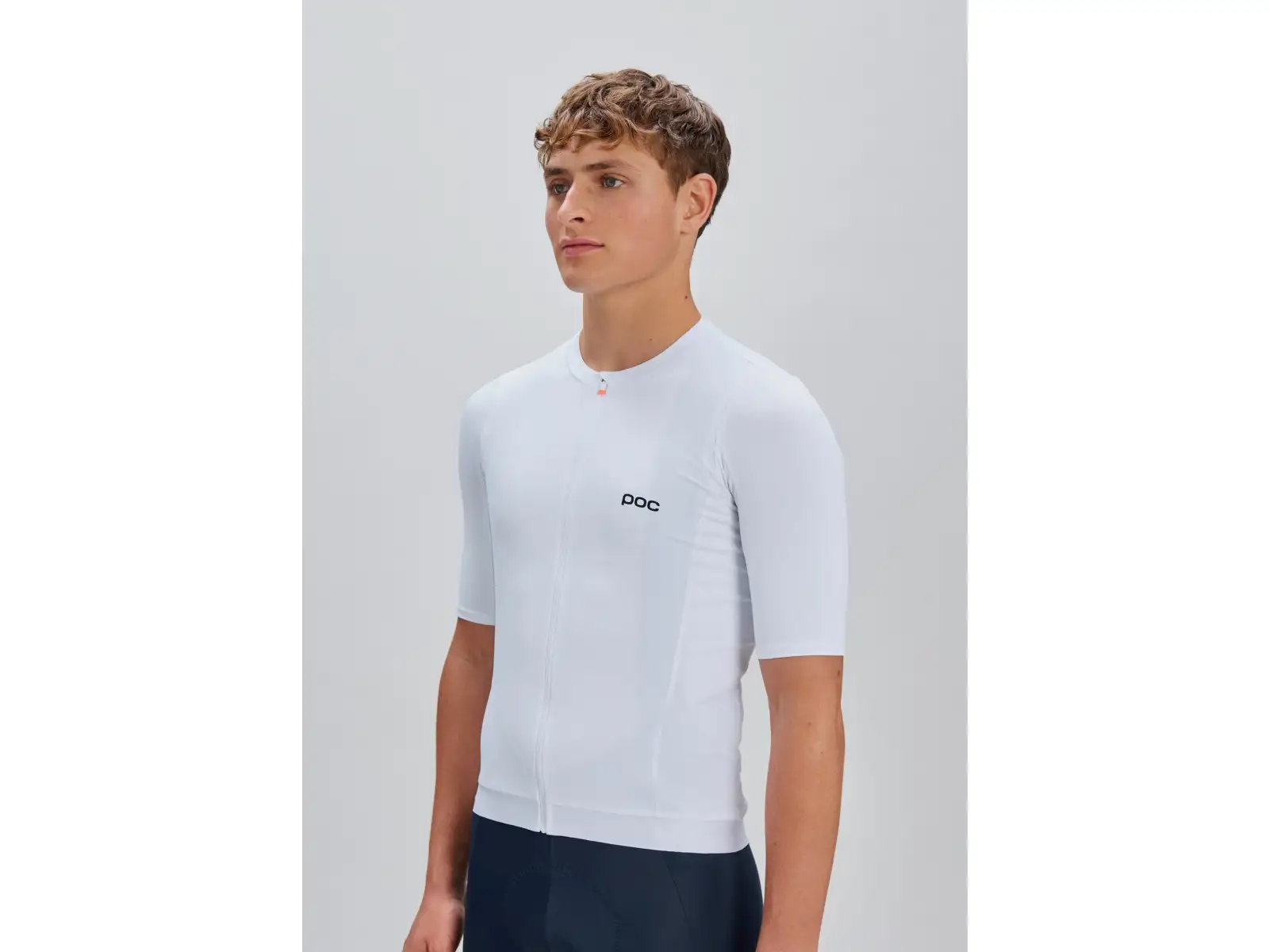 POC Cadence Herren-Trikot Kurzarm Hydrogen White
