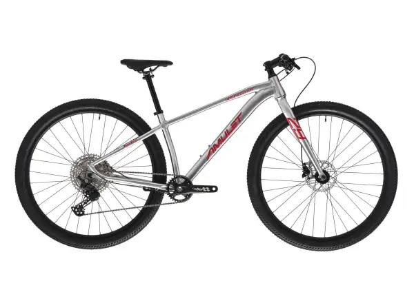 Amulet 29 Youngster 1.11 Junior-Mountainbike Brushed Transparent / Red