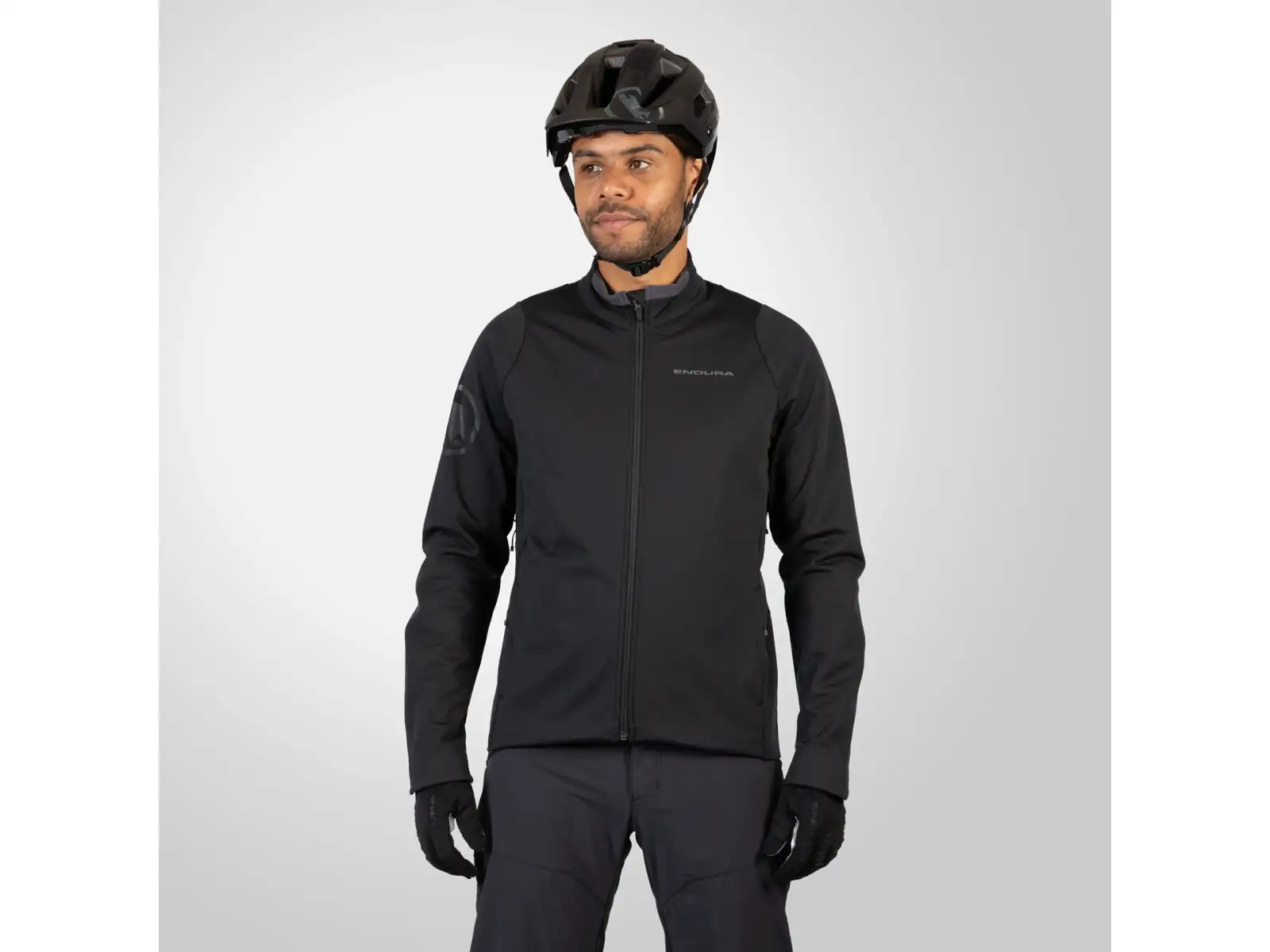 Endura SingleTrack Softshell Herrenjacke Schwarz
