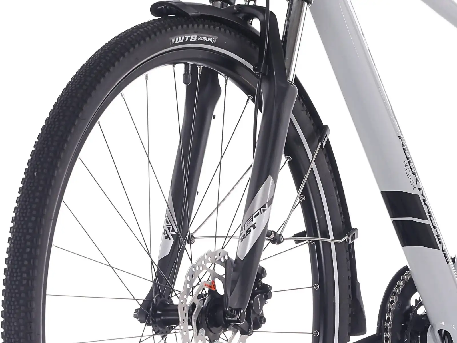 Rock Machine Rokk 40 Trekking Fahrrad Gloss Limerock Grey
