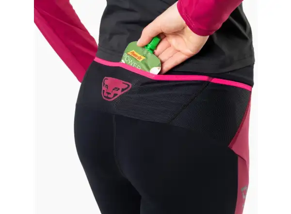 Dynafit Alpine Warm Damen Thermo-Leggings Black Out/Pink