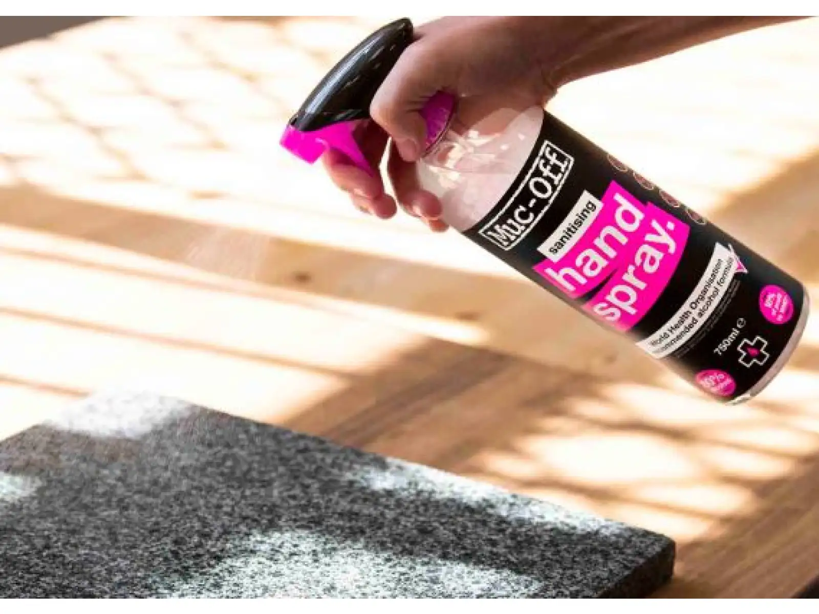 Muc Off Desinfektions-Handspray, antibakteriell, 750 ml
