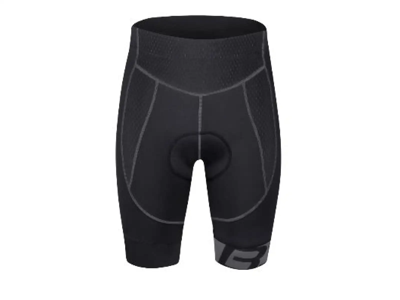Force B30 Herren-Shorts mit Polsterung Schwarz/Grau