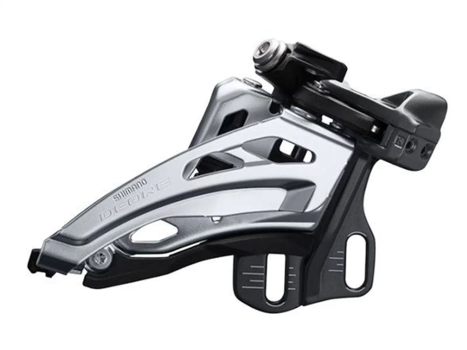 Shimano Deore FD-M6020-E Umwerfer 2×10-fach Side Swing