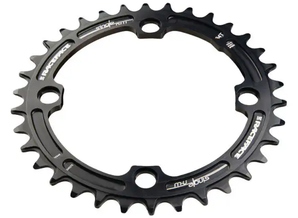 Race Face Single N/W Kettenblatt 104 BCD 10–12-fach 38 Zähne schwarz