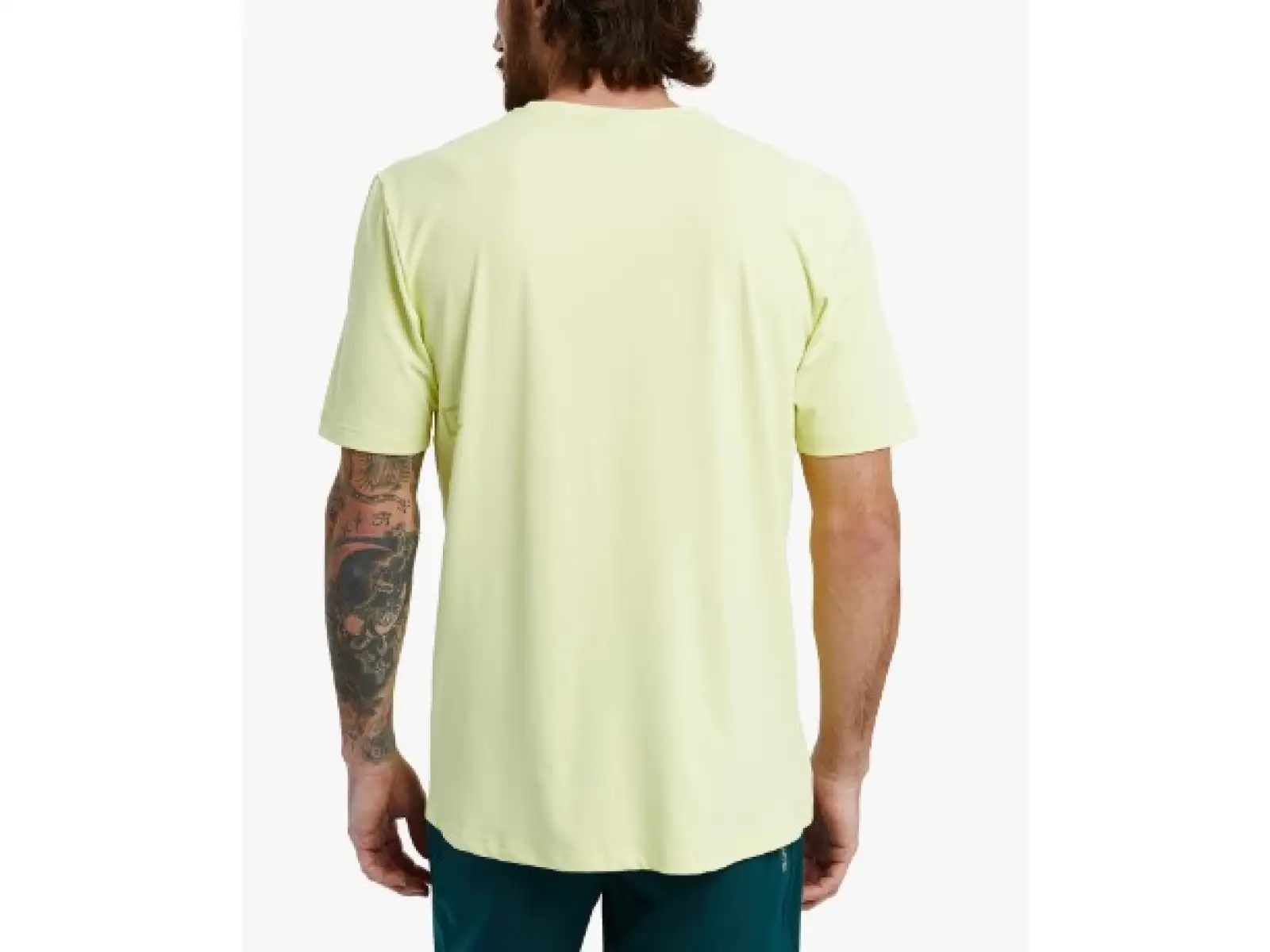 Race Face Commit Herren-T-Shirt mit kurzem Ärmel in Tee-Grün.