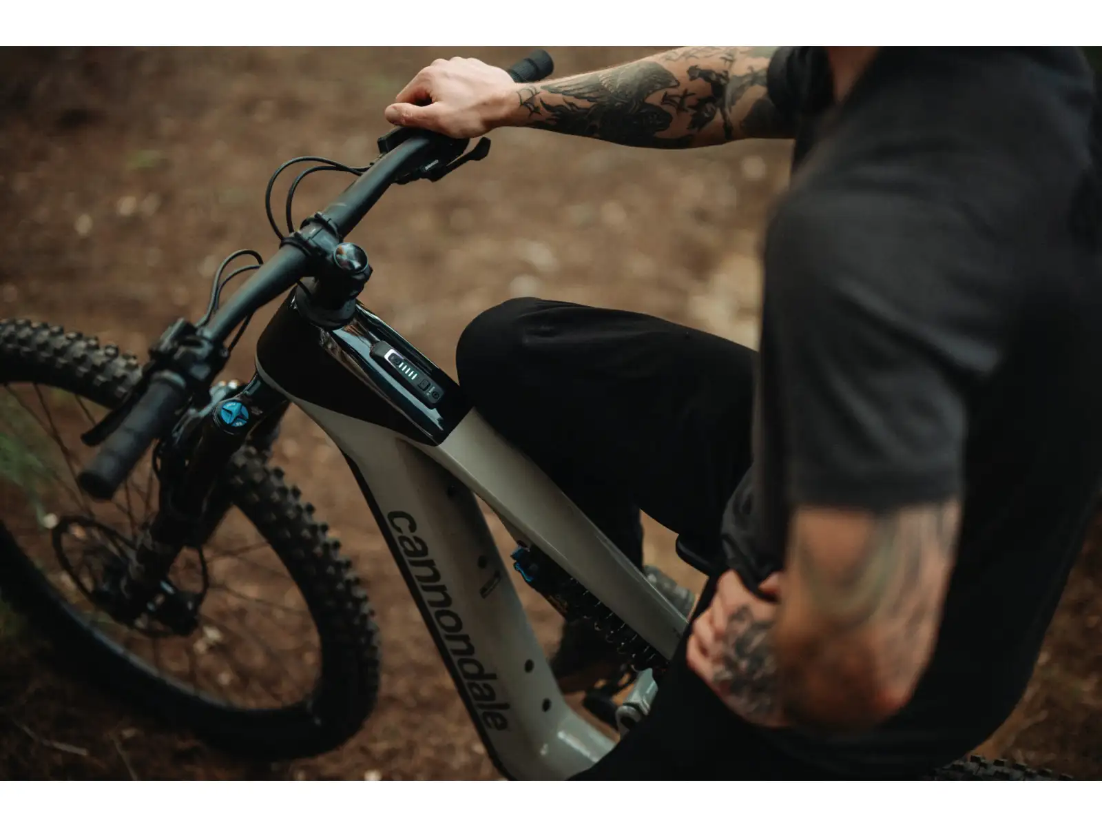 Cannondale Moterra Carbon LT 1 vollgefedertes E-Bike Tiger Shark