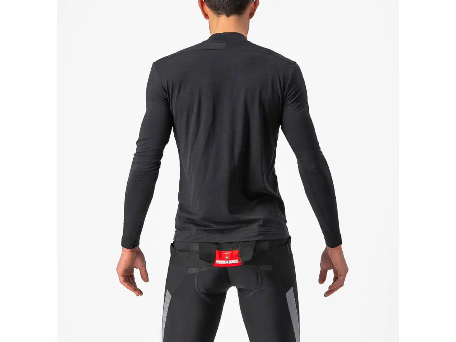 Castelli Bandito Wolle Baselayer Herren Langarmshirt schwarz