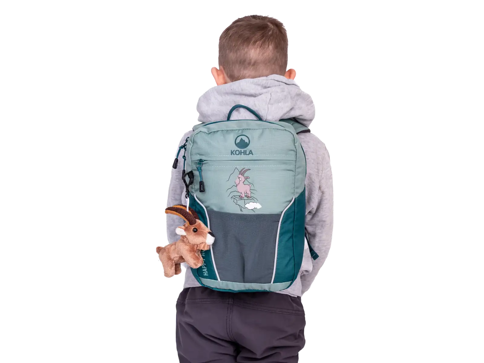 Kohla Happy Rocky 8 Kinder-Wanderrucksack Beryl Green