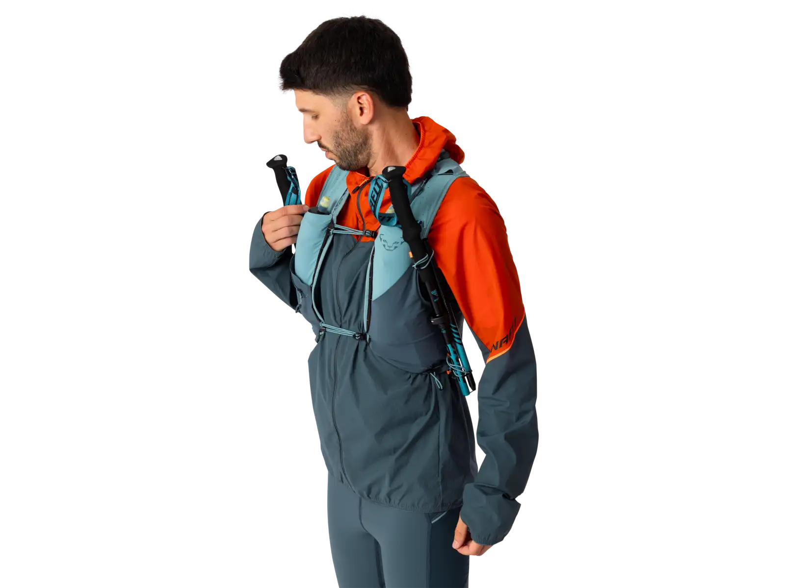 Dynafit Alpine 8 l Laufweste Smoke Blue/Cinder