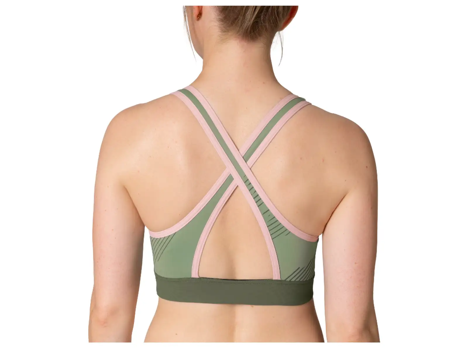 Dynafit Alpine Graphic Damen-Sport-BH Salbei