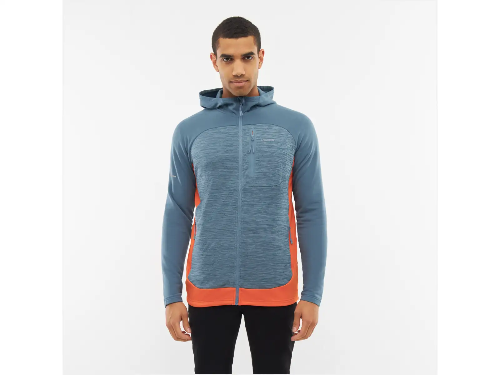 Viking Delmore Herren-Hoodie Grey/orange