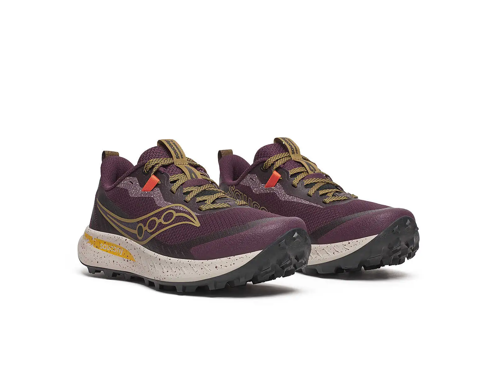 Saucony Peregrine 15 Damen-Laufschuhe wine/kodiak