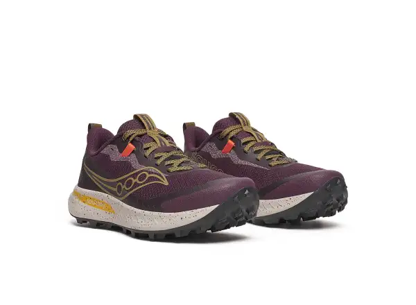 Saucony Peregrine 15 Damen-Laufschuhe wine/kodiak